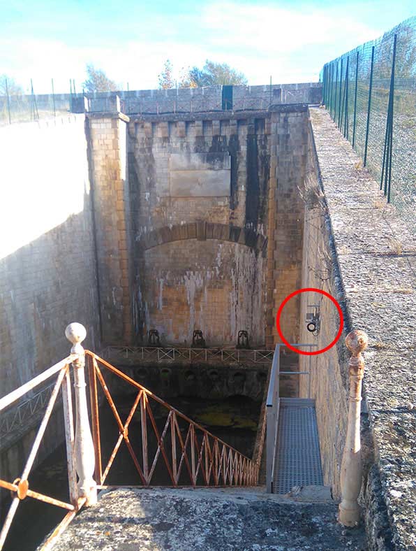 etude-telemac-web fissuromètre barrage