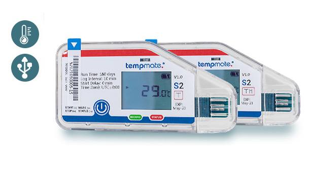 ENREGISTREUR THERMO/HYGROMETRE AUTONOME USB AVEC AFFICHAGE - L